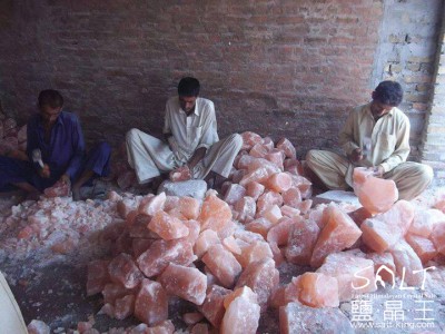鹽燈巴基斯坦礦區