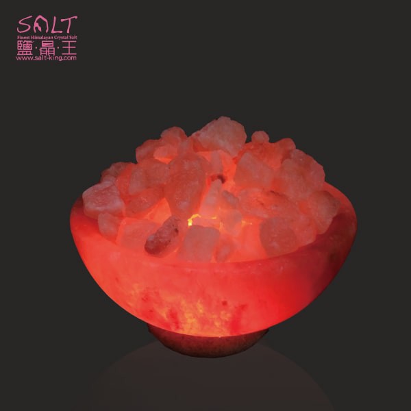 鹽燈專家【鹽晶王】超大玫瑰鹽聚寶盆鹽燈（口徑30公分），讓您招財納福，開運旺財，財富滿滿，財源滾滾而來。